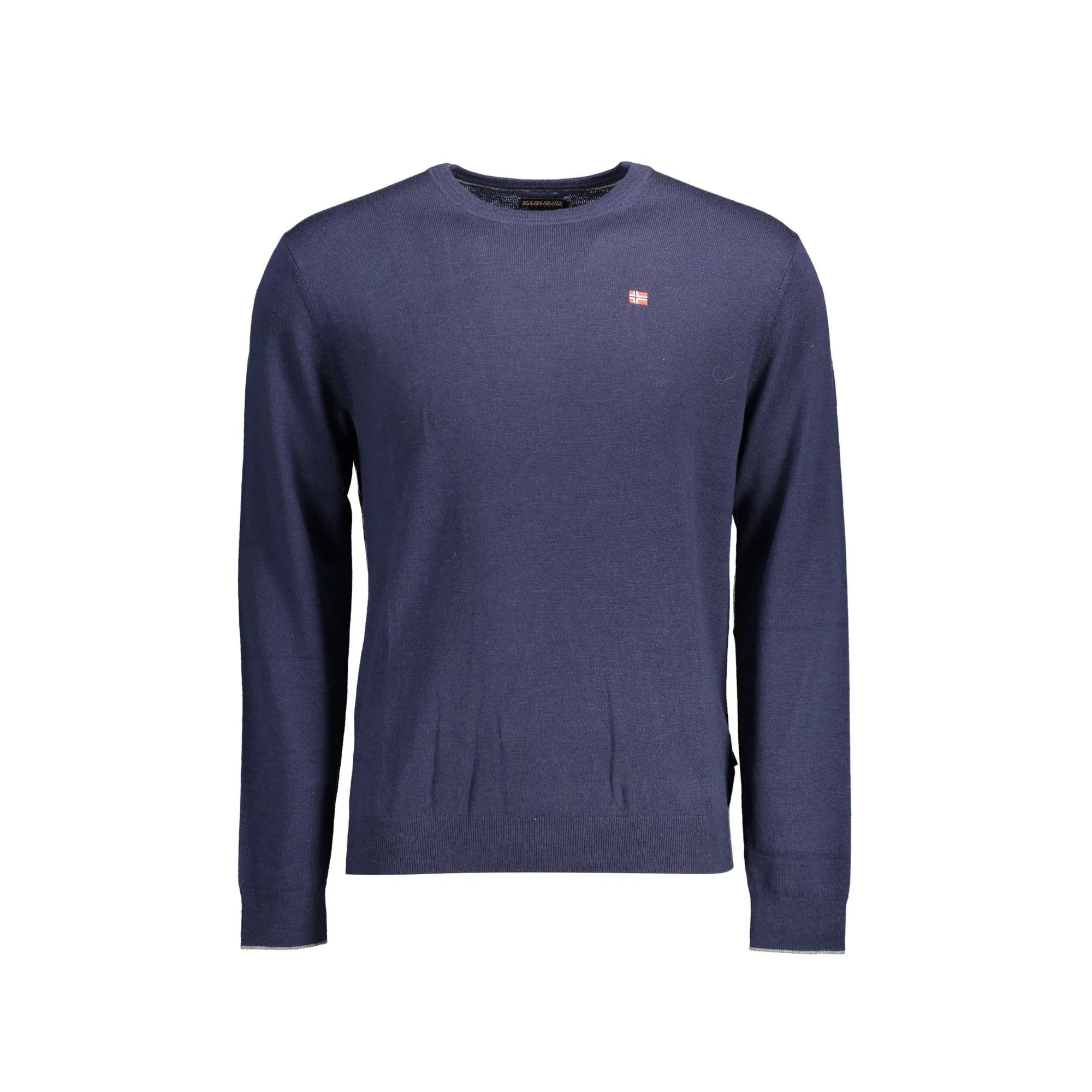 Napapijri Maglione Uomo Blu Girocollo Maniche Lunghe Maglie - foto prodotto
